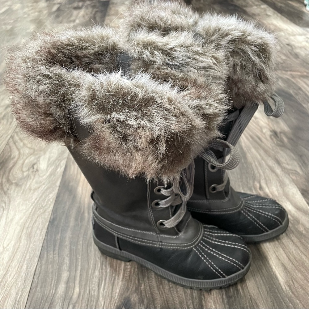 London Fog Rain Boots LS017 Size 6